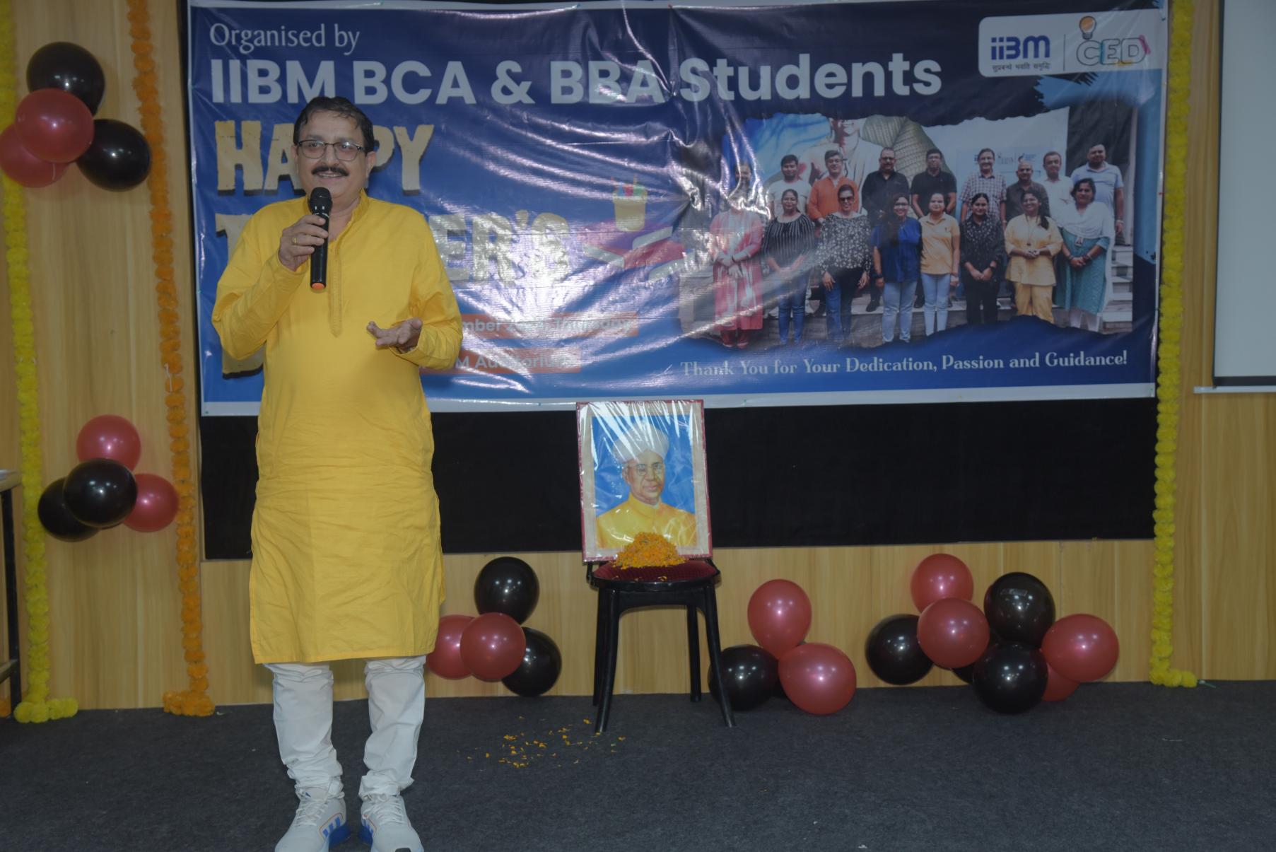 Teacher’s Day Celebration at IIBM – Honouring Educators with Joy and Gratitude